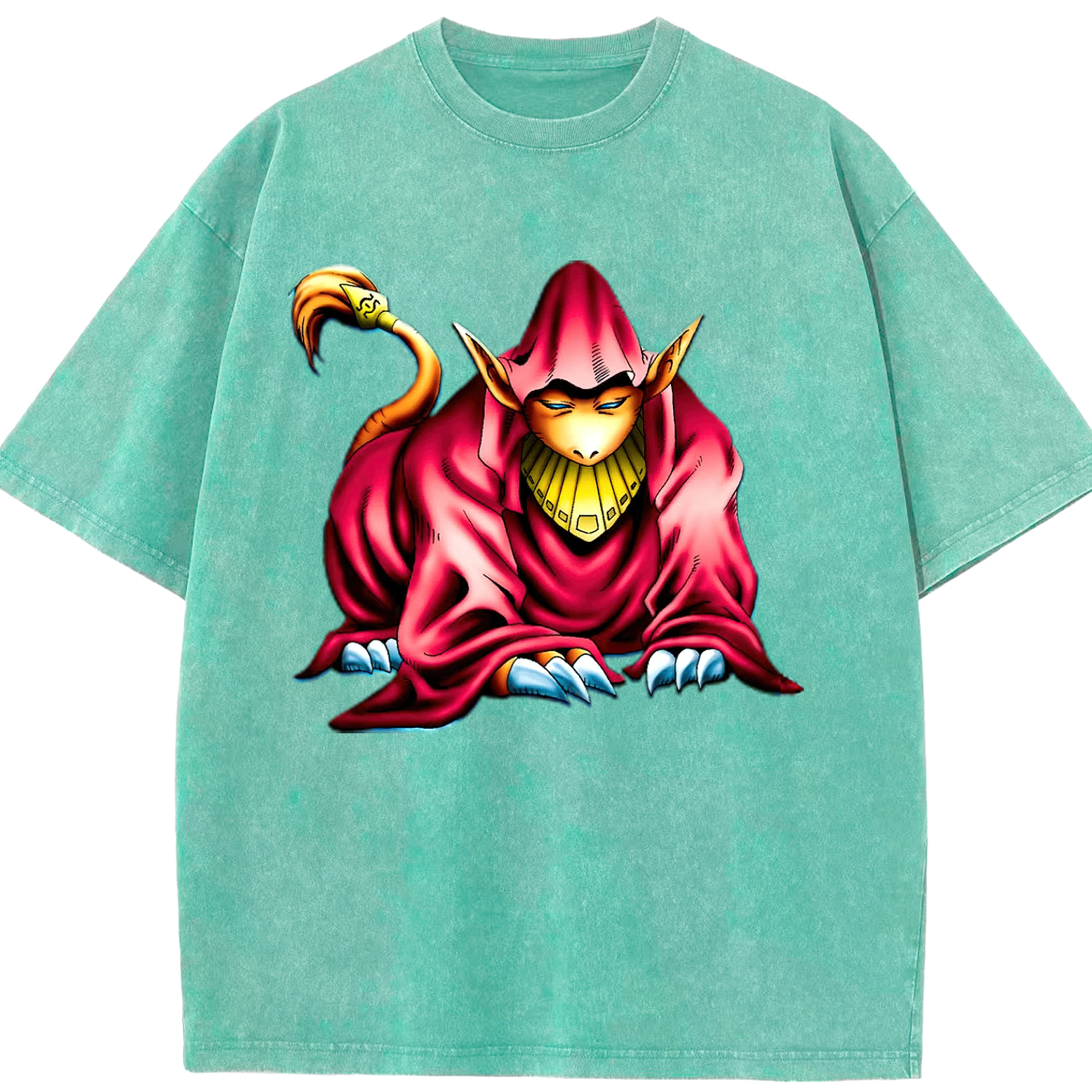 （画像用） 遊☆戯☆王 Yu-Gi-Oh! 綿100% ヴィンテージ風 半袖Tシャツ（フロントプリント）